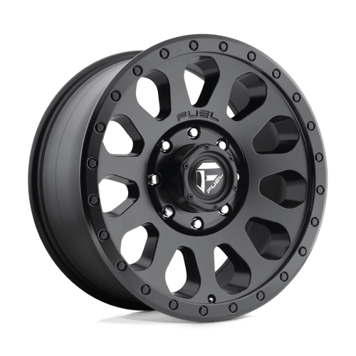 17x9 fuel off road d579 vector matte black wheel 6x5.5 bolt pattern 12mm offset