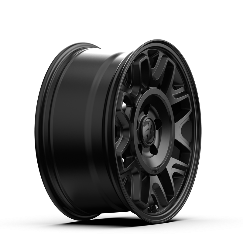 17x8 Fifteen 52 Wander MX Satin Black Wheel 5x4.5 Bolt Pattern +38mm Offset