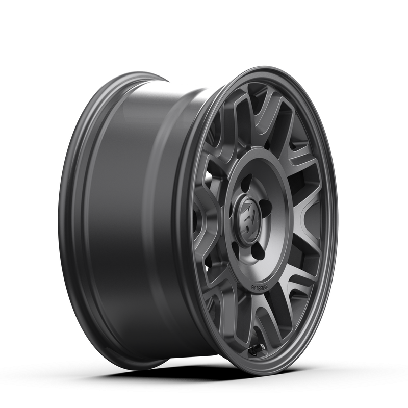 17x8 Fifteen 52 Wander MX Satin Gunmetal Wheel 5x4.5 Bolt Pattern +38mm Offset