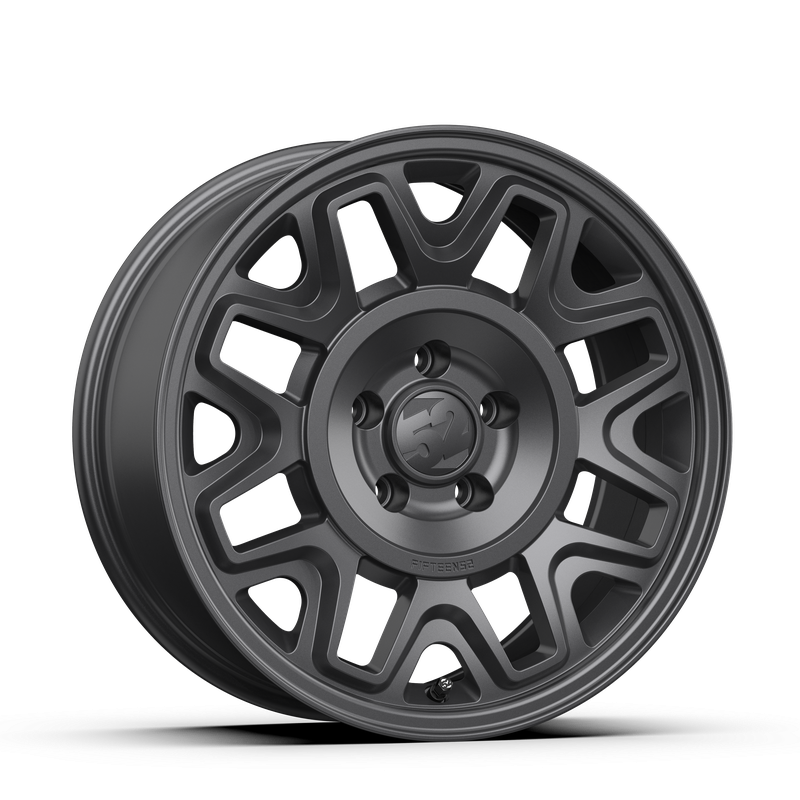 17x8 Fifteen 52 Wander MX Satin Gunmetal Wheel 5x4.5 Bolt Pattern +38mm Offset