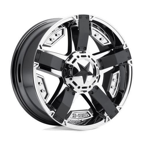 20x9 xd wheels xd811 rockstar ii pvd w matte black accents wheel 5x4.5 bolt pattern 12mm offset