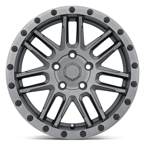 15x7 black rhino hard alloys ach arches matte brushed gunmetal blk blt wheel 5x4.5 bolt pattern 15mm offset