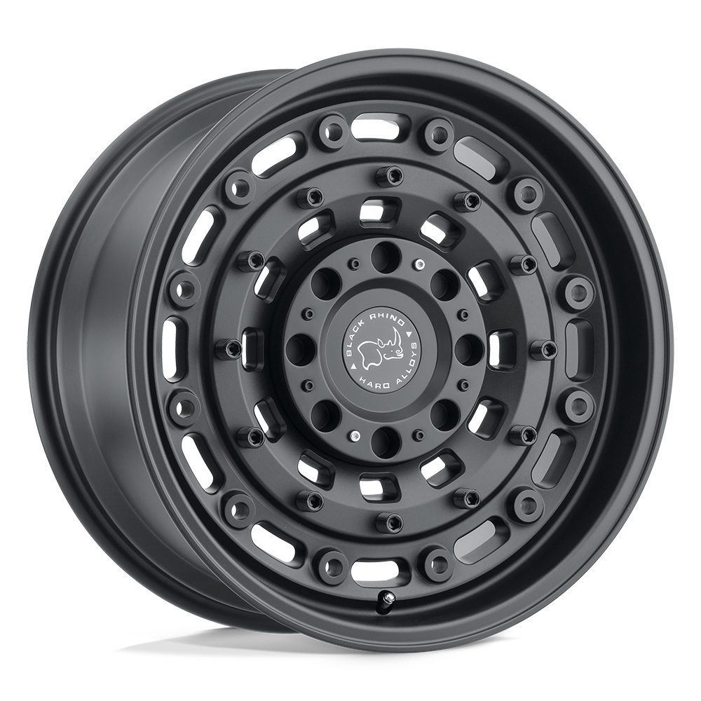 18x8 Black Rhino ARS Arsenal Matte Black Wheel 5x4.5 Bolt Pattern 30 Offset