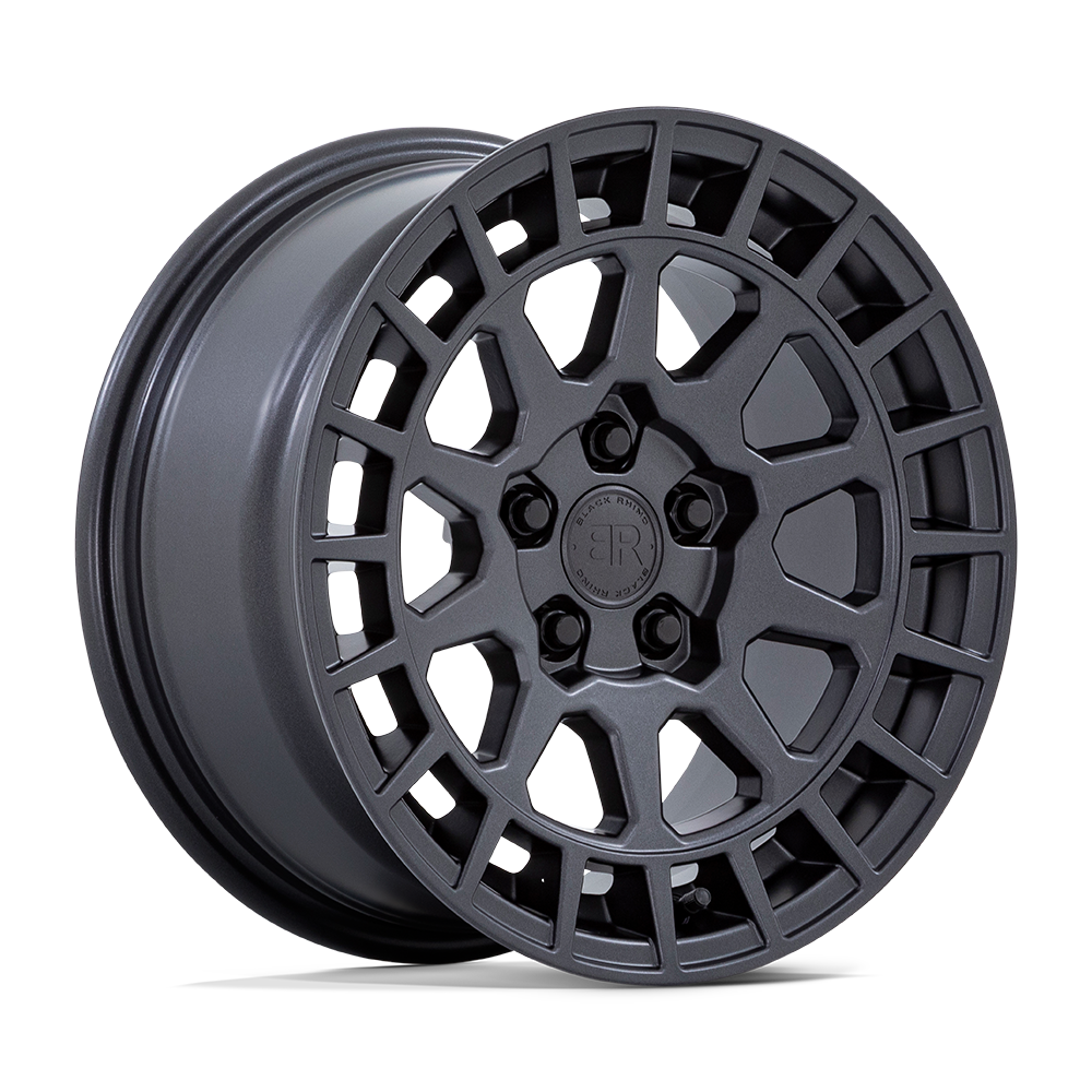 18x8 Black Rhino BXR Boxer Gun Black Wheel 5x4.5 Bolt Pattern 40 Offset