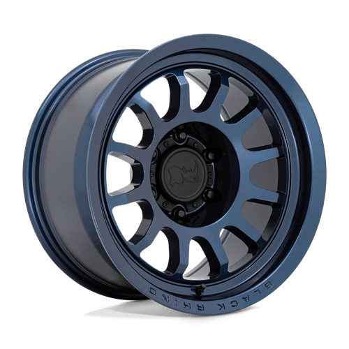 17x8 5 black rhino hard alloys rpd rapid midnight blue wheel 6x5.5 bolt pattern 0mm offset