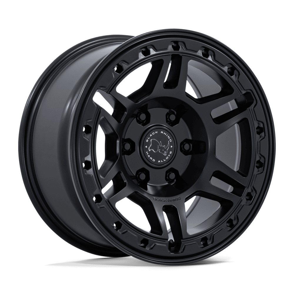 20x9 black rhino hard alloys br039 vanguard matte black wheel 6x5.5 bolt pattern 15mm offset