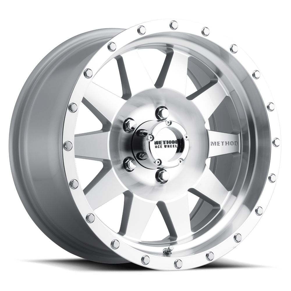 15x7 Method Race Wheels MR301 The Standard Machined Wheel 5x4.5 Bolt Pattern -6mm Offset