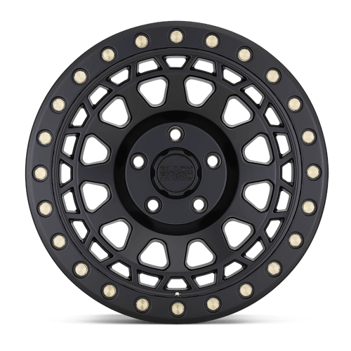 17x9 black rhino hard alloys prm primm matte black w brass bolts wheel 5x4.5 bolt pattern 18mm offset